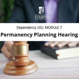 Module 7: Permanency Planning Hearing (Coming Soon)